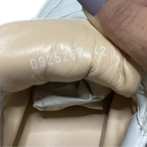 AGL Italian Platform Sneakers Leather W10.5 - Picture 9 of 9